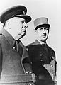 Winston Churchill and Charles de Gaulle