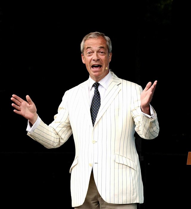 Nigel Farage, leader of Reform UK