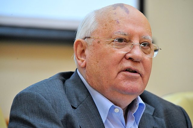 Mikhail Gorbachev in 2010. Photo by Dimitry Aleshkovskiy